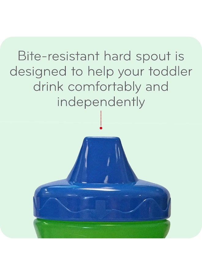 NUK First Essentials Fun Grips Hard Spout Sippy Cup, 10 oz. - Image 3