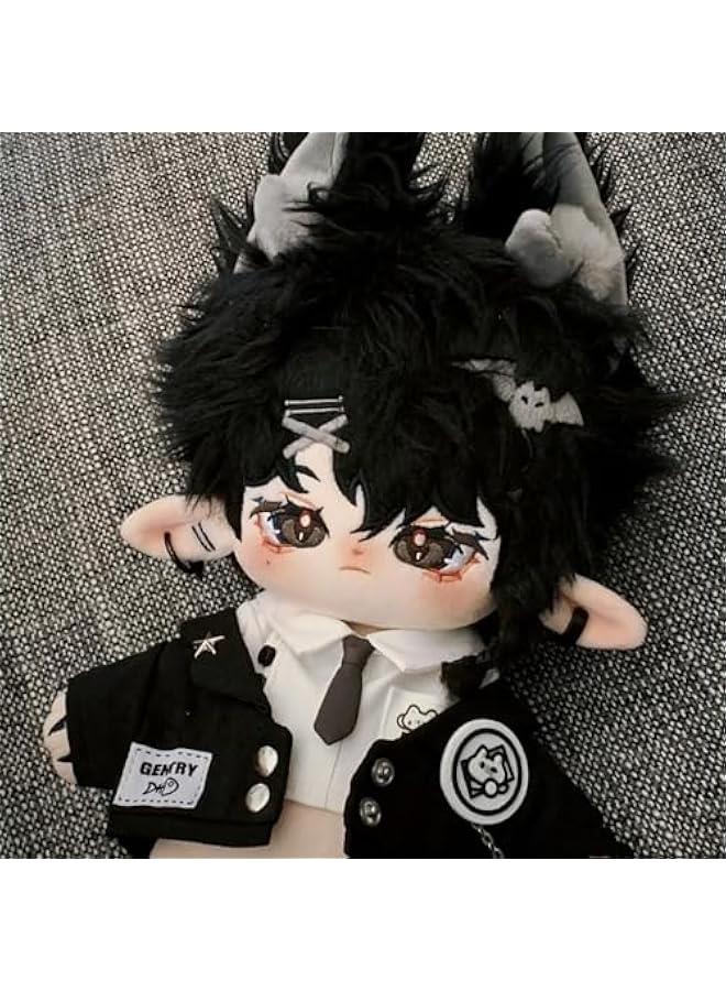 Arabest 20cm Plush Doll Clothes Hat Coat Shirt Pants Backpack Glasses Black Cat Set 8in Doll Accessories Dress Up  - Image 4