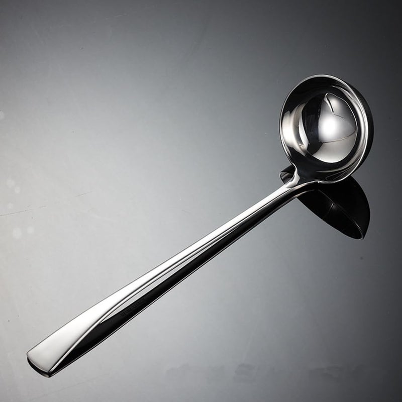Wenkoni Soup Ladle Large Gravy Ladle Heavy Duty Ladle  18/10 Stainless Steel 11-Inch Kitchen Cooking Gravy Ladle For Serving Ladle (1Pack). - Image 5