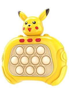 Generic Pop It Fidget Toy Electronic Bubble Pusher Toy Speed ​​Fidget Pop It Pikachu Style for Kids 