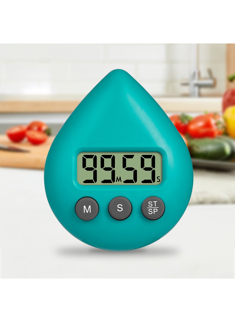 Generic - New Waterproof Drop Timer with Suction Cup for Bathroom Blue - Image 1