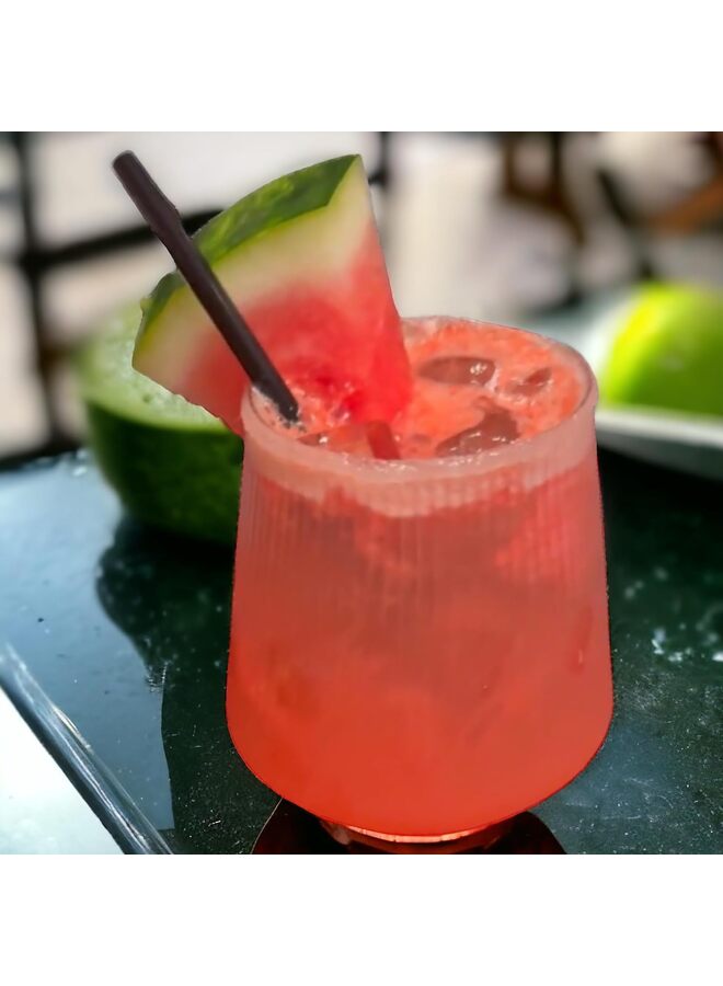 أكواب حفلات بلاستيكية سعة 14 أونصة، أكواب نبيذ وشمبانيا مخططة للاستخدام مرة واحدة، أكواب كوكتيل بلاستيكية بكميات كبيرة لحفلات الانتقال إلى منزل جديد، وحفلات الزفاف، والمناسبات (عبوة من 50 كوبًا) - Image 2