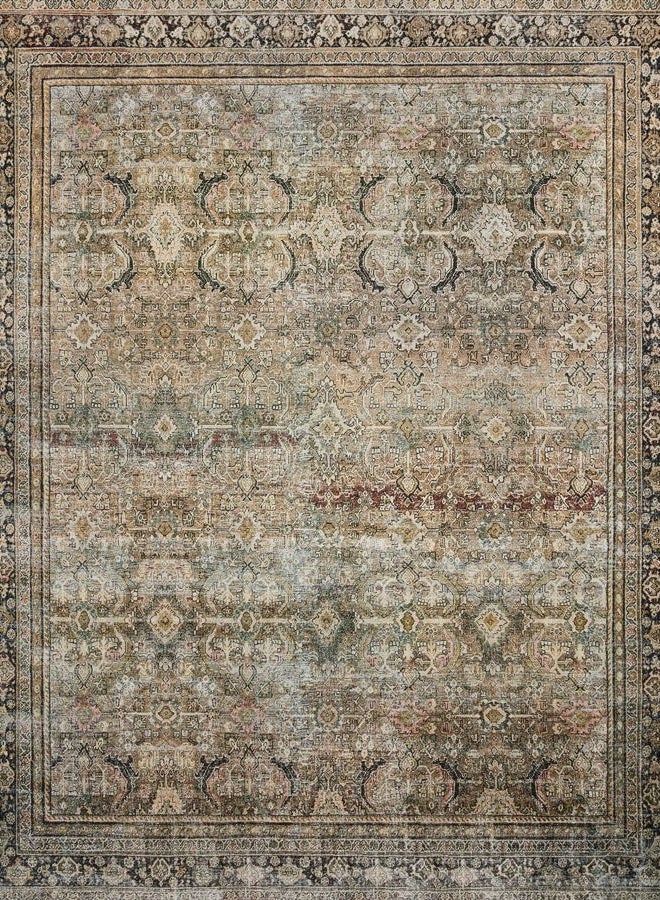 Loloi II Layla LAY-03 Olive Traditional Area Rug 7'-6" x 9'-6" - Image 5