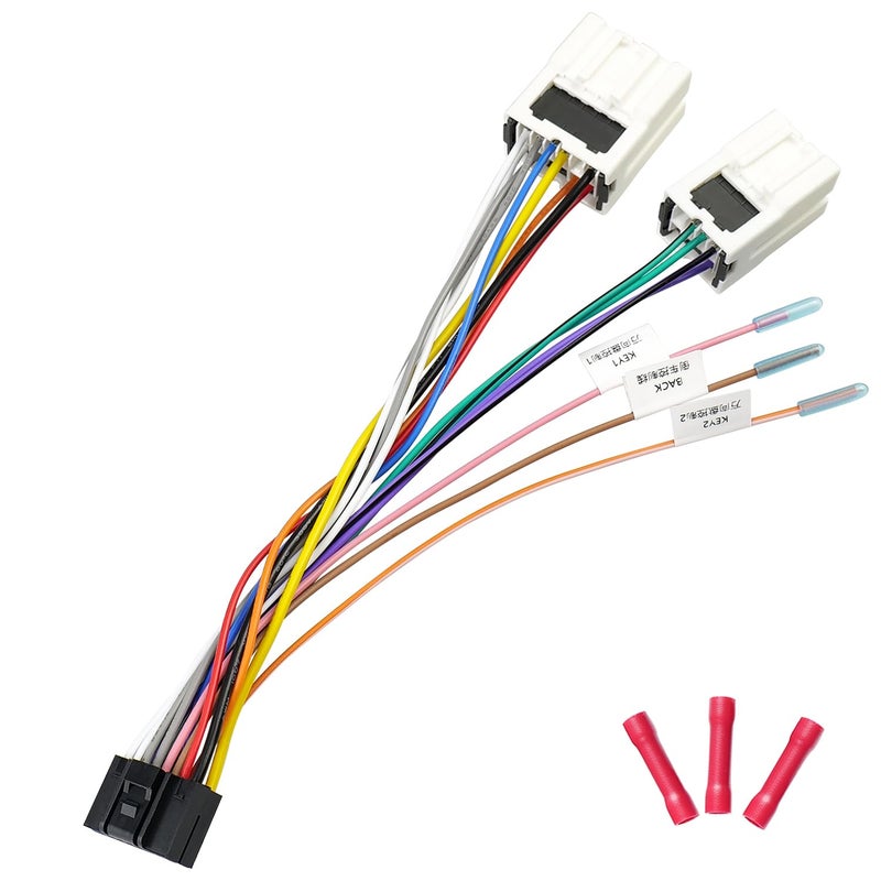 Generic Jayubien Radio Wire Harness for Nissan Stereo Connector, Compatible with Altima Frontier Xterra Murano Armada Pathfinder Quest Infiniti Titan 10Pin 6Pin Car Radio Wiring Adapter Cable Plug  - Image 1