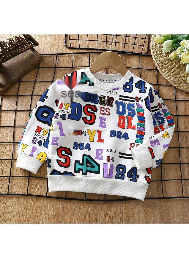 سويت شيرت أطفال قطن خالص لموسم خريف 2025