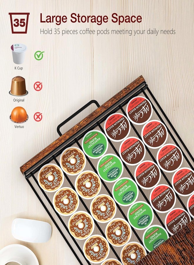 Evermagin K Cup Holder, Coffee Pod Holder Compatible with Keurig - Image 2