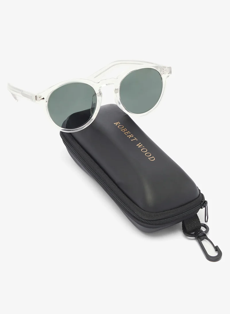 Robert Wood Polarized Lens Round Sunglasses