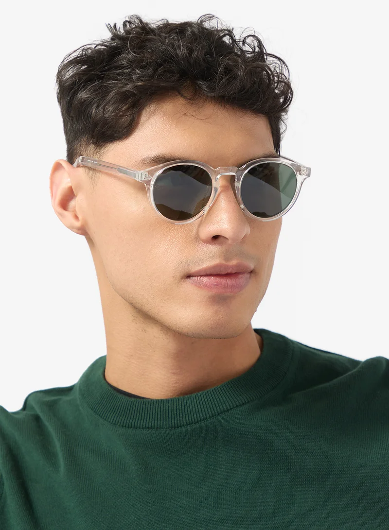 Robert Wood Polarized Lens Round Sunglasses