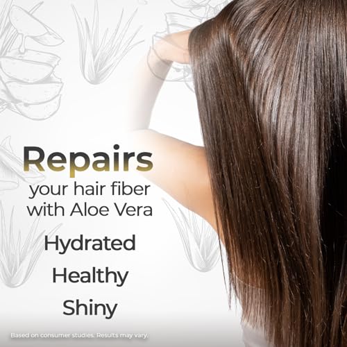 Tio Nacho Aloe Vera Deep Repair Conditioner: 100% Organic Aloe Vera and Royal Jelly, Repairs and Protects Hair, Vegetable Keratin for Softness and Shine, Paraben and Salt-Free - 14 Oz (Pack of 3) - Image 5