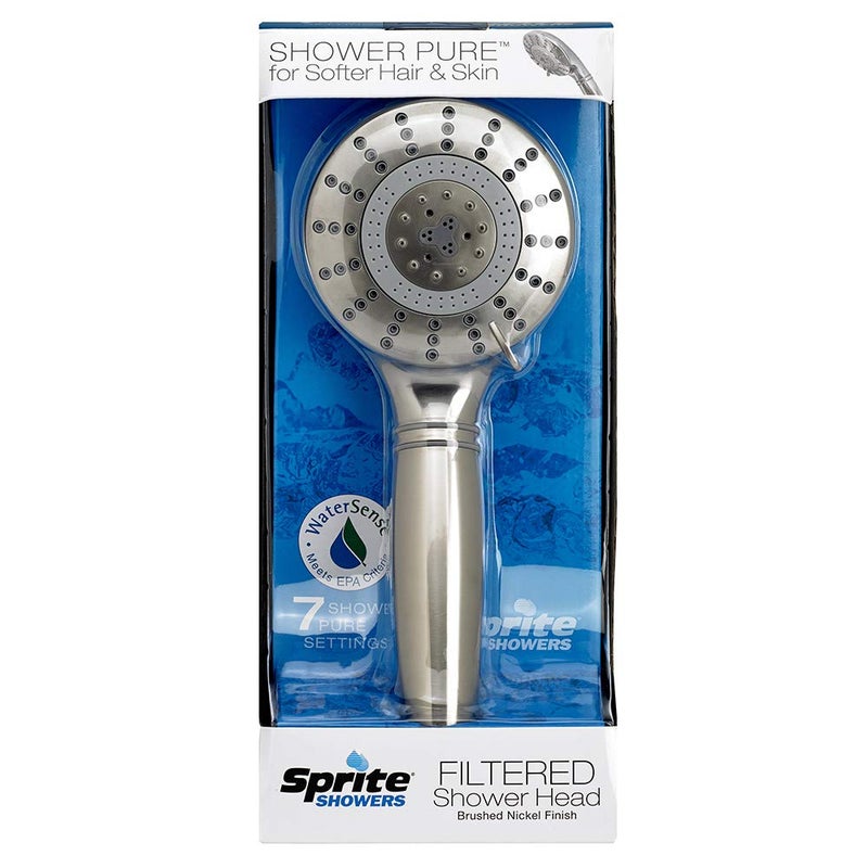 Sprite Showers Pure 7-Setting Filtered 1.75Gpm Shower Handle In Brushed Nickel - Image 2