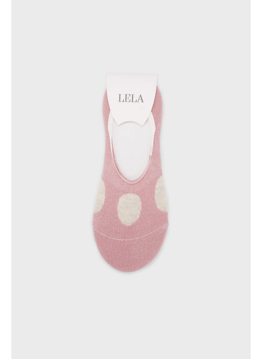 Lela Patterned Soft Cotton Knitted Ballerina Socks Women's Socks 0070005