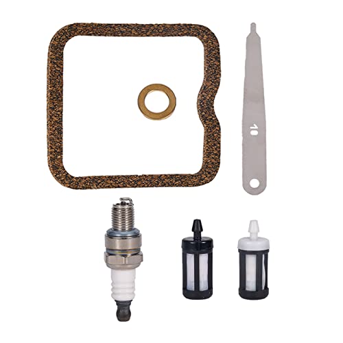 Mikatesi FS91 FS91R Air Filter Tune Up Kit Replace for Stihl FS91 FS91R KM91R FS89 FS131 FS311 FC96 String Trimmer Brushcutter Replace OEM 4180-141-0300 with 4180 007 1005 Valve Clearance Setting Kit - Image 5