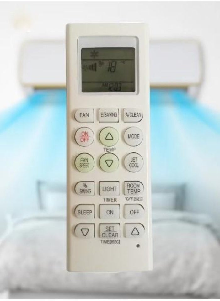 JAJEEK Replacement Air Conditioner Remote Control – Compatible with AKB73315611, AKB73756207, AKB35149807, AKB73635606, AKB73795706, AKB35149813 A/C Models, Easy-to-Use, Reliable Control - Image 1