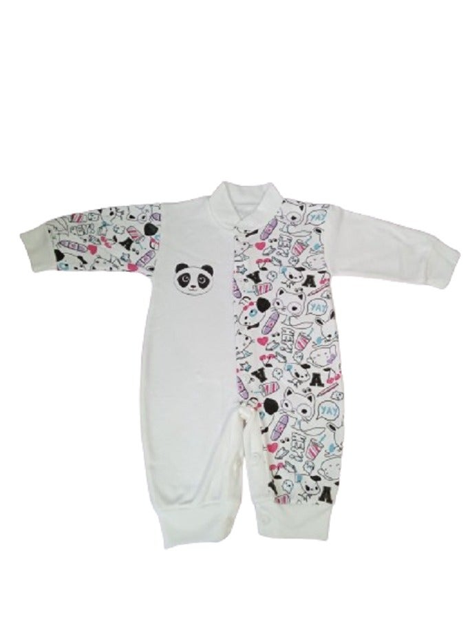 ليكو طقم ملابس 6 قطع سالوبيت أفارول بيبي أطفال حديث الولادة حتى 4 شهور - Image 2