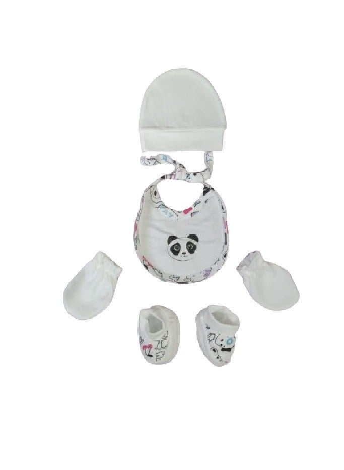 ليكو طقم ملابس 6 قطع سالوبيت أفارول بيبي أطفال حديث الولادة حتى 4 شهور - Image 3