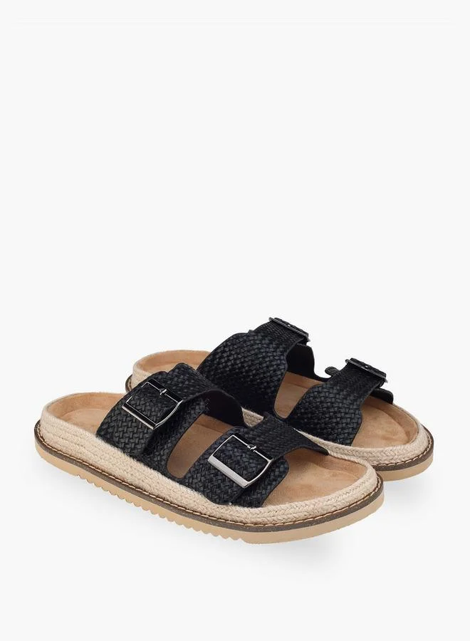 Peppermint  Women Buckle Detail Espadrilles for Women | Best Price UAE