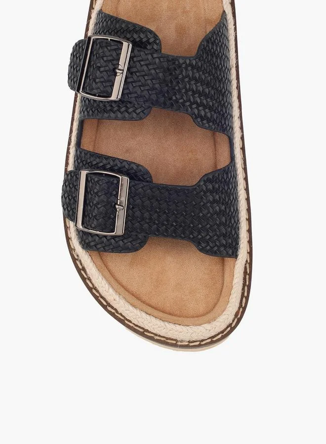 Peppermint  Women Buckle Detail Espadrilles for Women | Best Price UAE