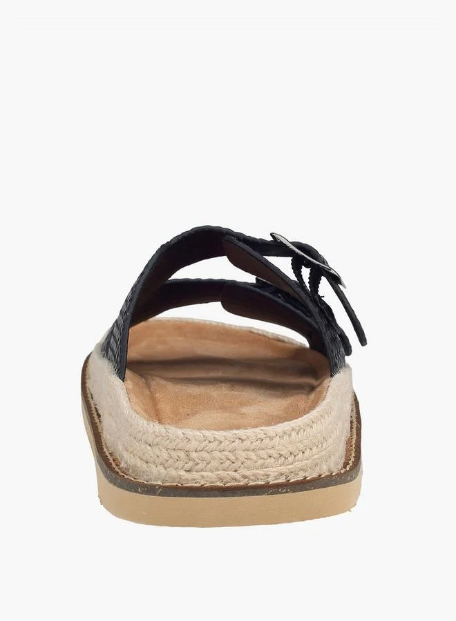 Peppermint  Women Buckle Detail Espadrilles for Women | Best Price UAE