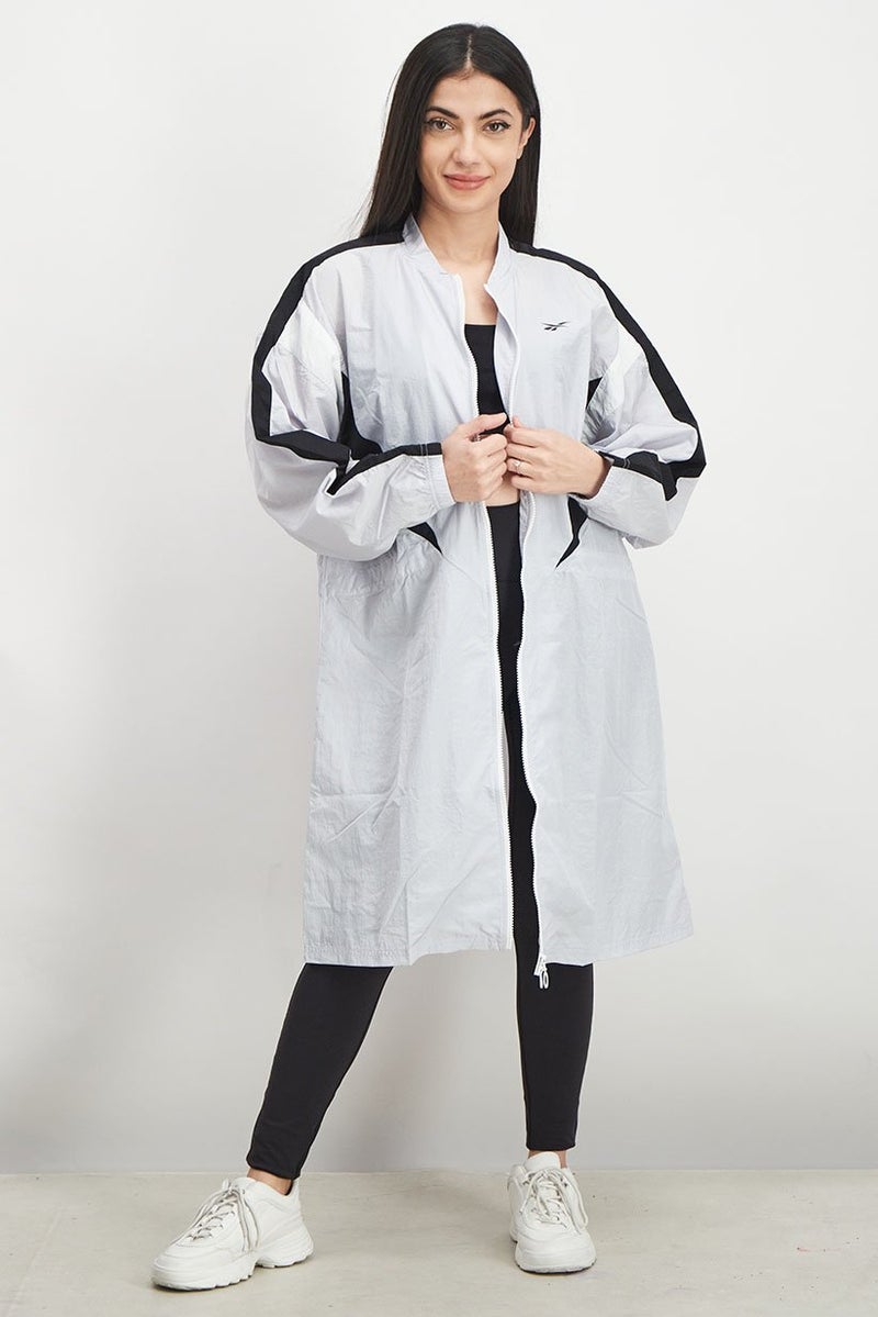 Reebok Women Studio High Intensity Jacket, Grey - Image 1