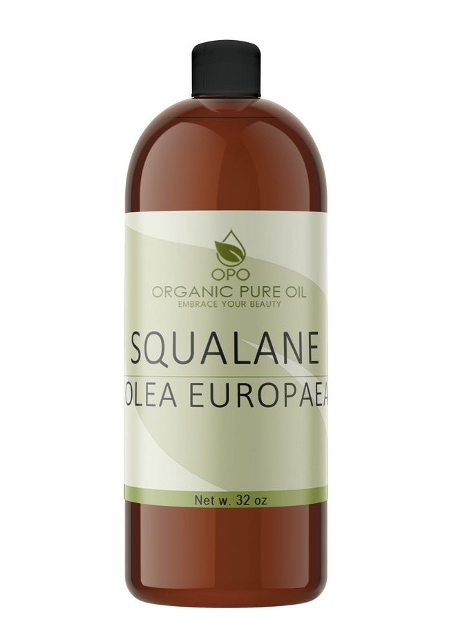 OPO Squalane Oil - Pure, Natural, Plant-Derived, Non-GMO, Refined 32 oz, Squalene Alternative- Ultra Hydrating & Moisturizing Carrier Oil, for Skin, Hair, Body, Face, Nails.Packaging May Vary - Image 1