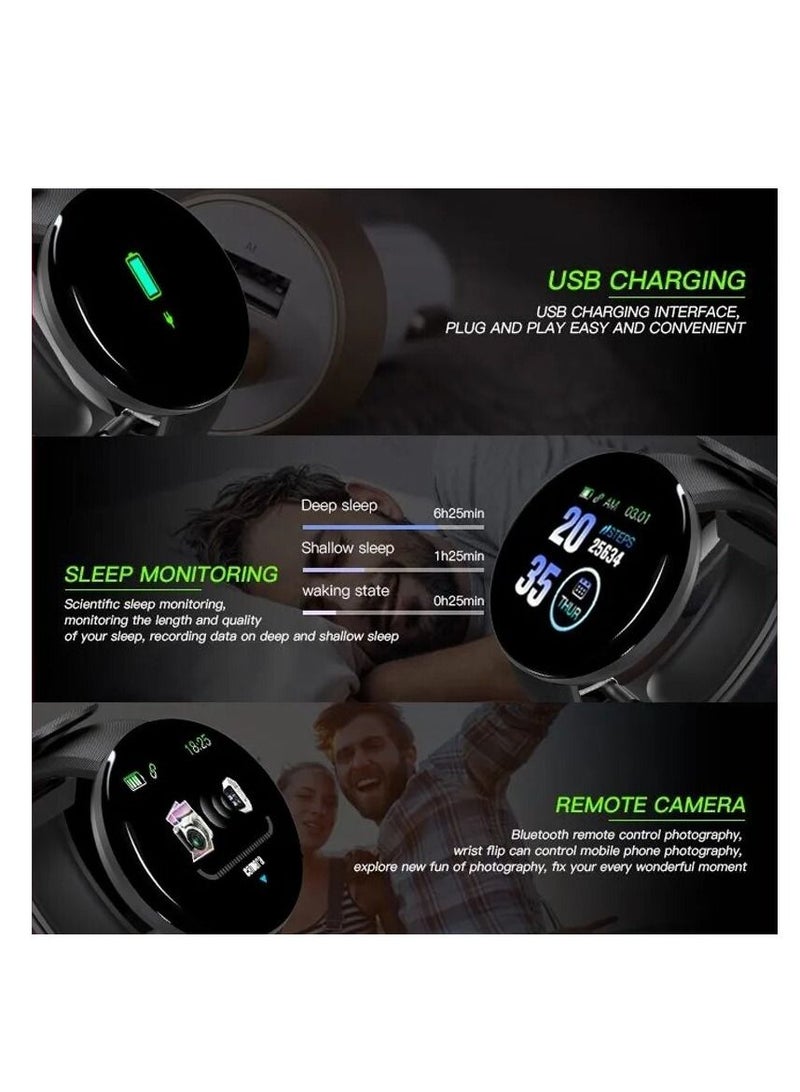 AROAQ Smart Watch Men Blood Pressure Watch Sport For Android IOS Monitor Fitness Tracker - Image 4