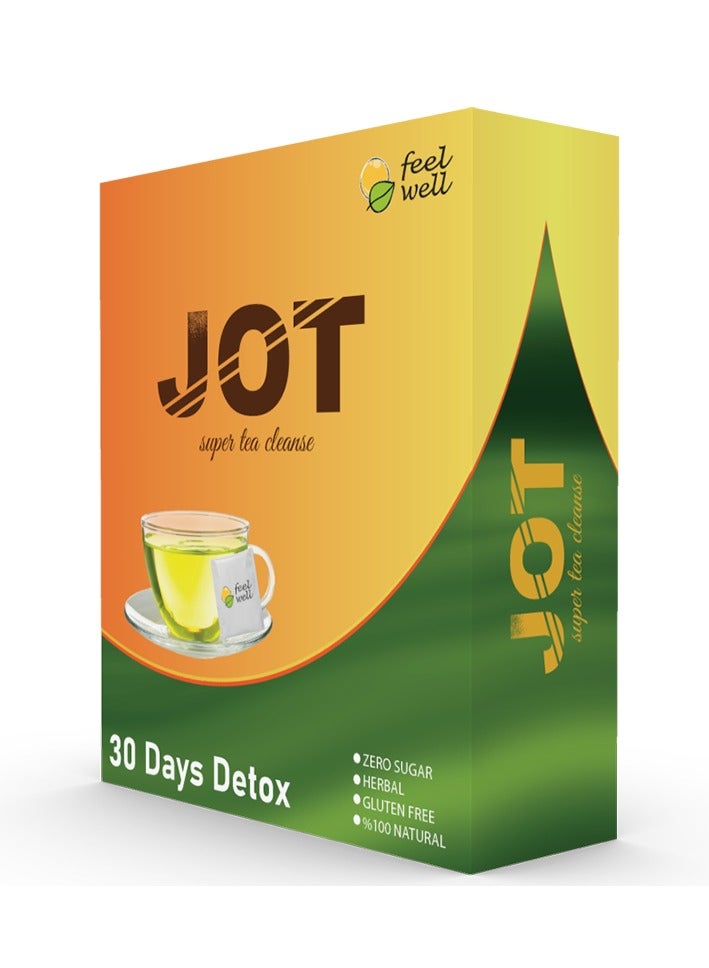 JOT super tea fat burner-natural herbal mix- 60 bag - Image 1