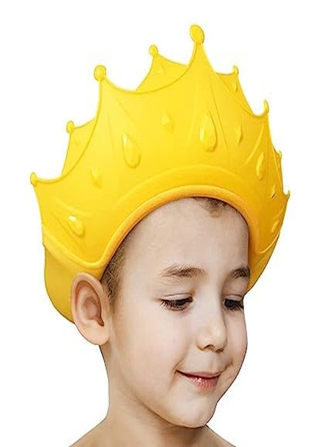 Hebezon Baby Shower Cap | Baby Shower Cap Soft Adjustable Baby Bath Head Cap Visor for Washing Hair Shower Bathing Protection Bath Cap for Toddler, Baby, Kids, Children (Multicolor, Pack Of 2). - Image 2