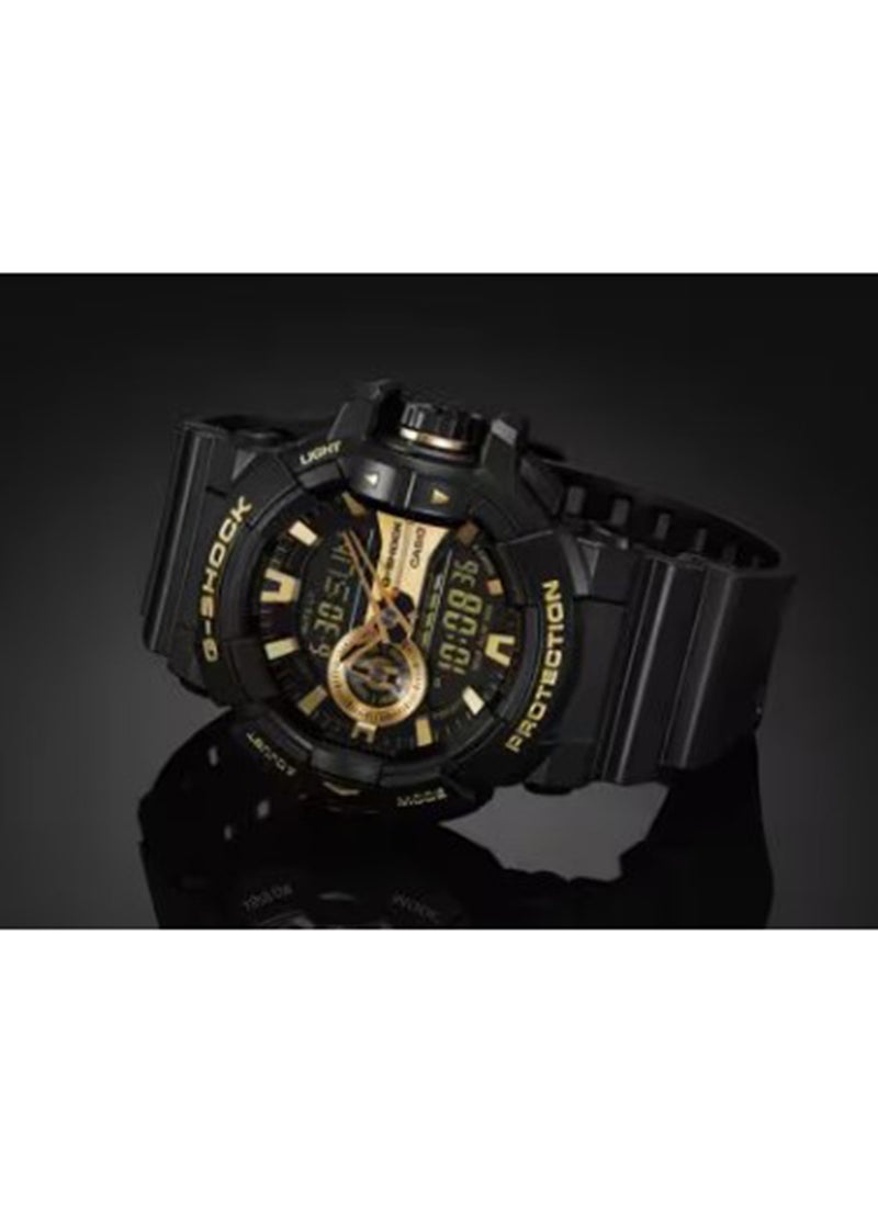 Men's GA-400GB-1A9DR Analog-Digital Wrist Watch
