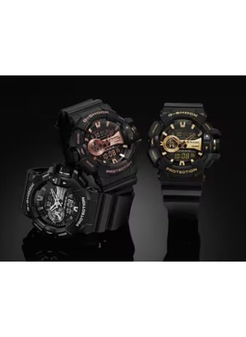 Men's GA-400GB-1A9DR Analog-Digital Wrist Watch