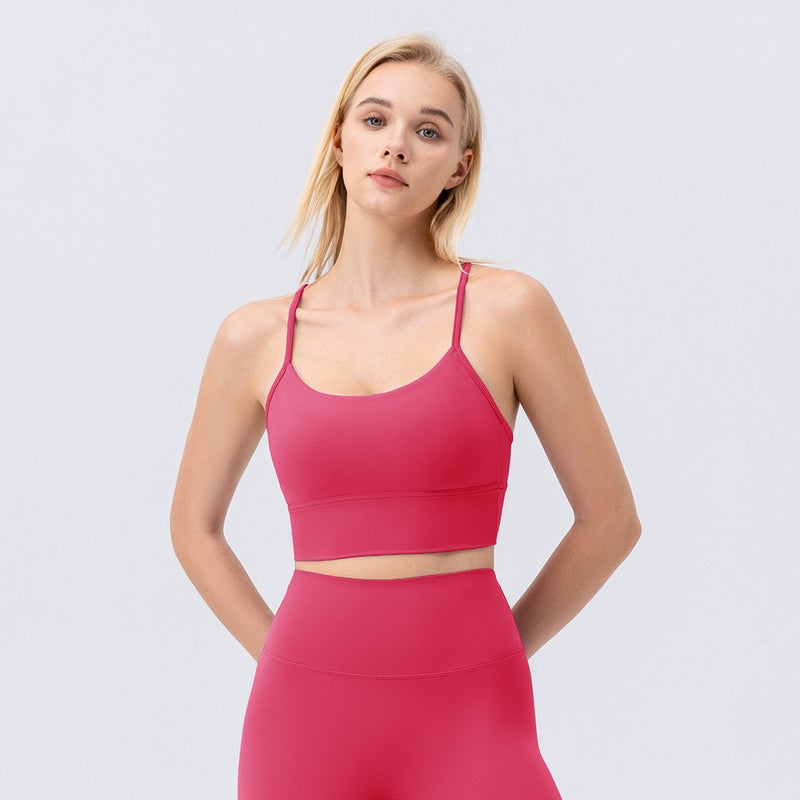Zero Sense 2.0 Antibacterial Yoga Bra – Soft Shock-Proof Running Vest for Women - Image 1