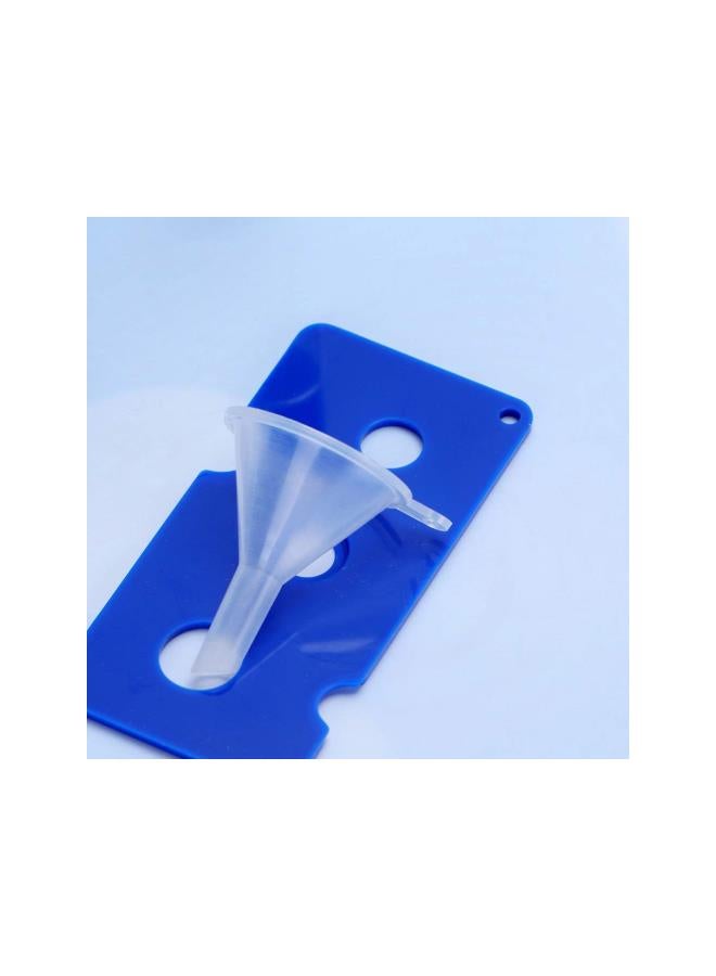 klarako 1 Set Essential Oil Tool Essential Oil Bottle Kit 10PCS Eye Dropper 10PCS Plastic Transparent Funnels 10PCS Roller Bottle Opener for Perfume Fragrance Essential Oils Lab Bottles - Image 3