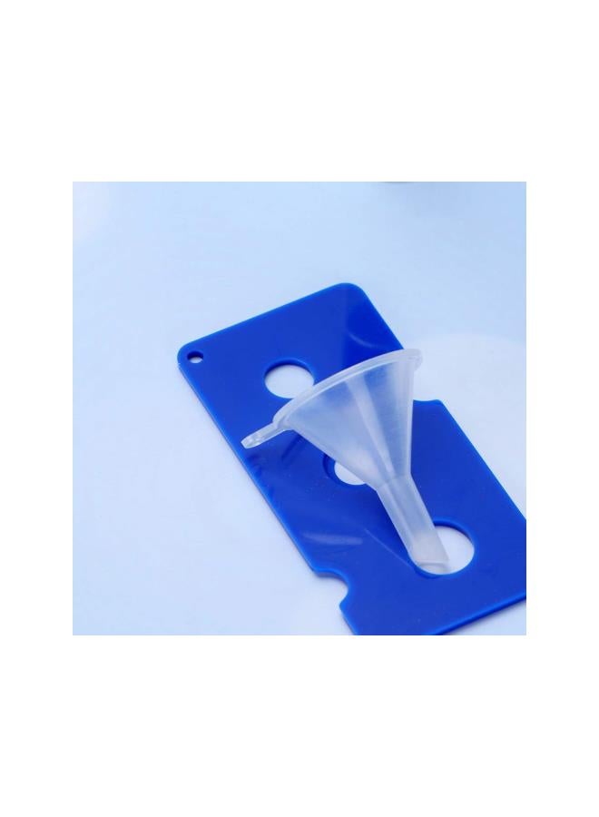 klarako 1 Set Essential Oil Tool Essential Oil Bottle Kit 10PCS Eye Dropper 10PCS Plastic Transparent Funnels 10PCS Roller Bottle Opener for Perfume Fragrance Essential Oils Lab Bottles - Image 4