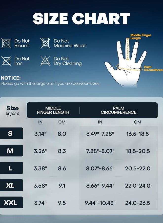 Deemii Winter Gloves Women Men Ski Snow Gloves，Thermal Warm Touch Screen for Running, Cycling, Biking, Hiking, Driving, Walking, Sports - Image 3