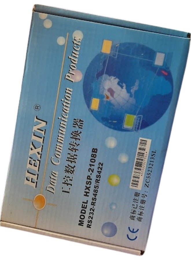 HEXIN RS-232 to RS-422/485 Converter | Industrial-Grade Serial Interface Adapter | Plug-and-Play Compatibility - Image 1