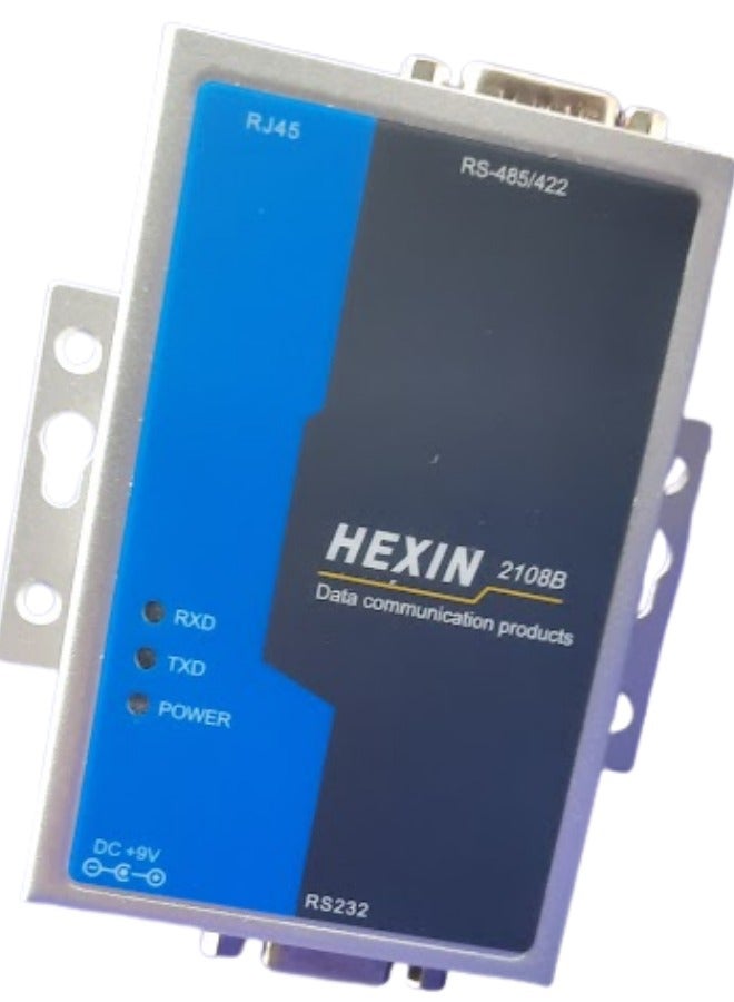 HEXIN RS-232 to RS-422/485 Converter | Industrial-Grade Serial Interface Adapter | Plug-and-Play Compatibility - Image 2
