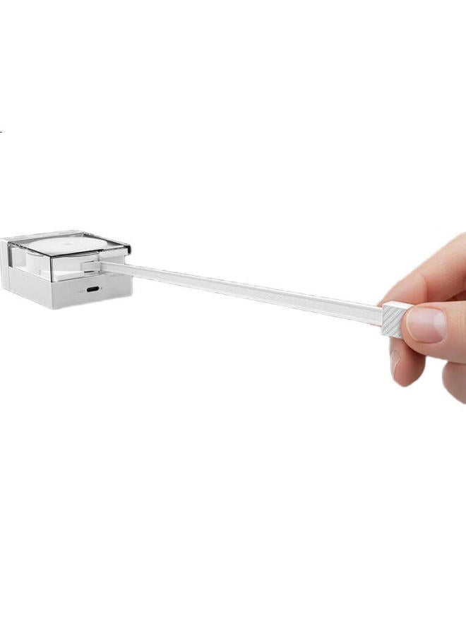 Sharge 65W Gan Desktop Charger With Built-In Cable Charging Kit For Apple 16/15Pro Fast Charging Plug Low Temperature Compatible Pd20W For Huawei Xiaomi Ipad Notebook - Image 3