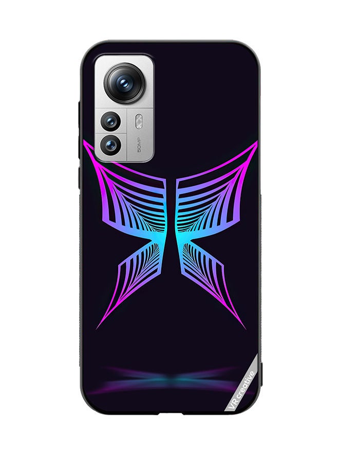 VR CREATIVE Protective Case Cover For Xiaomi 12X Butterfly Design Multicolour - Image 1