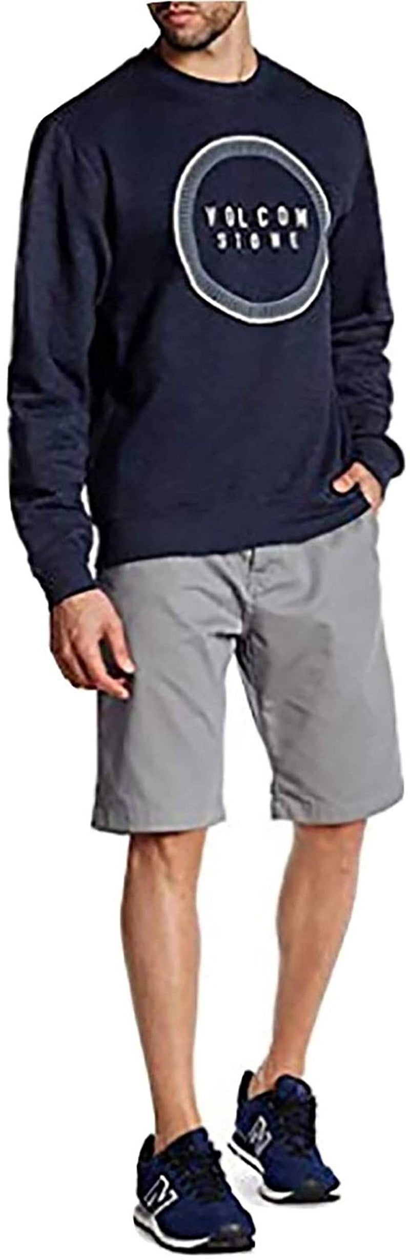 Volcom mens Vmonty Stretch Shorts, Moonbeam, 34 US - Image 1