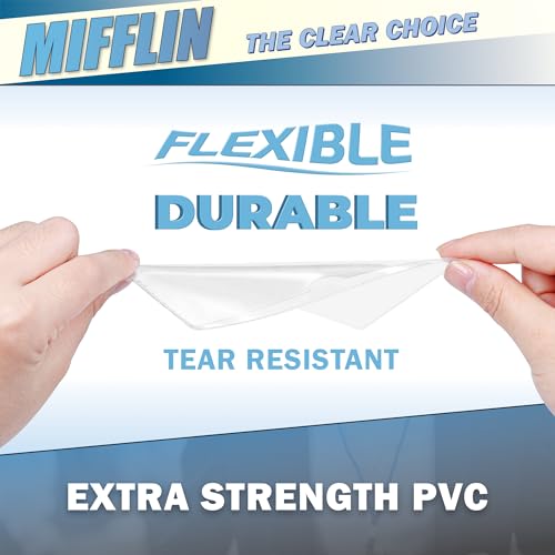 Mifflin-USA - Index Card Holder - 2x3.5”, 30 Pack - Clear Self-Adhesive Pockets - Label Holders for Organizing Storage Bins & Containers - Plastic Sleeves for Protecting Cards & Labels - Image 5