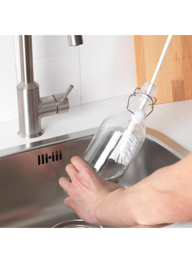 زبون فرشاة الزجاجة، بيضاء - Image 2