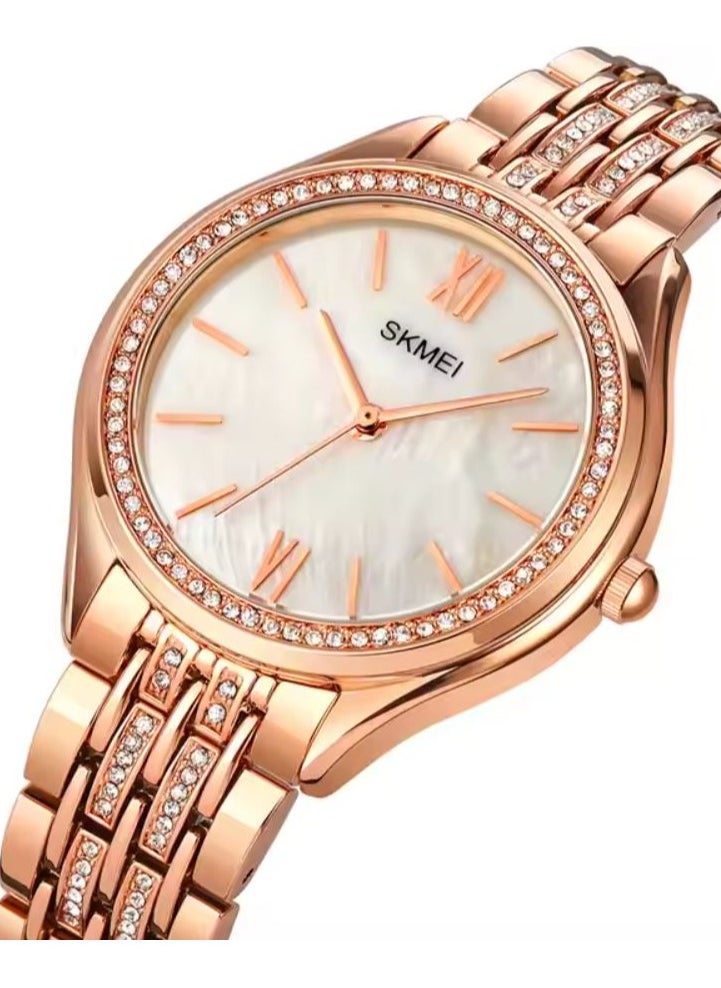 Stainless Steel Quartz Wrist Watch For Women 1970 Rose Gold - pzsku/ZE06C229CFA5A0E845E4EZ/45/_/1734497652/be5bc3d0-5adc-4bec-a55b-029aebd14ebc