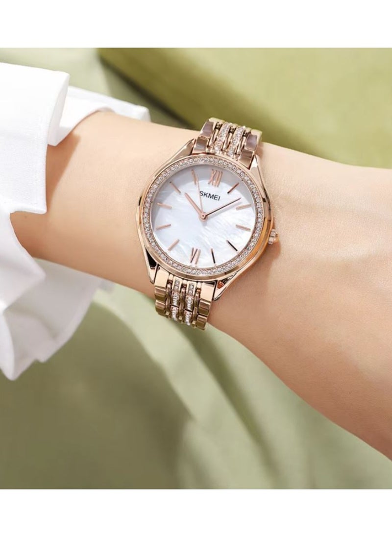 Stainless Steel Quartz Wrist Watch For Women 1970 Rose Gold - pzsku/ZE06C229CFA5A0E845E4EZ/45/_/1734497662/43d6cf52-efca-4bec-8919-db2f0f3f5074