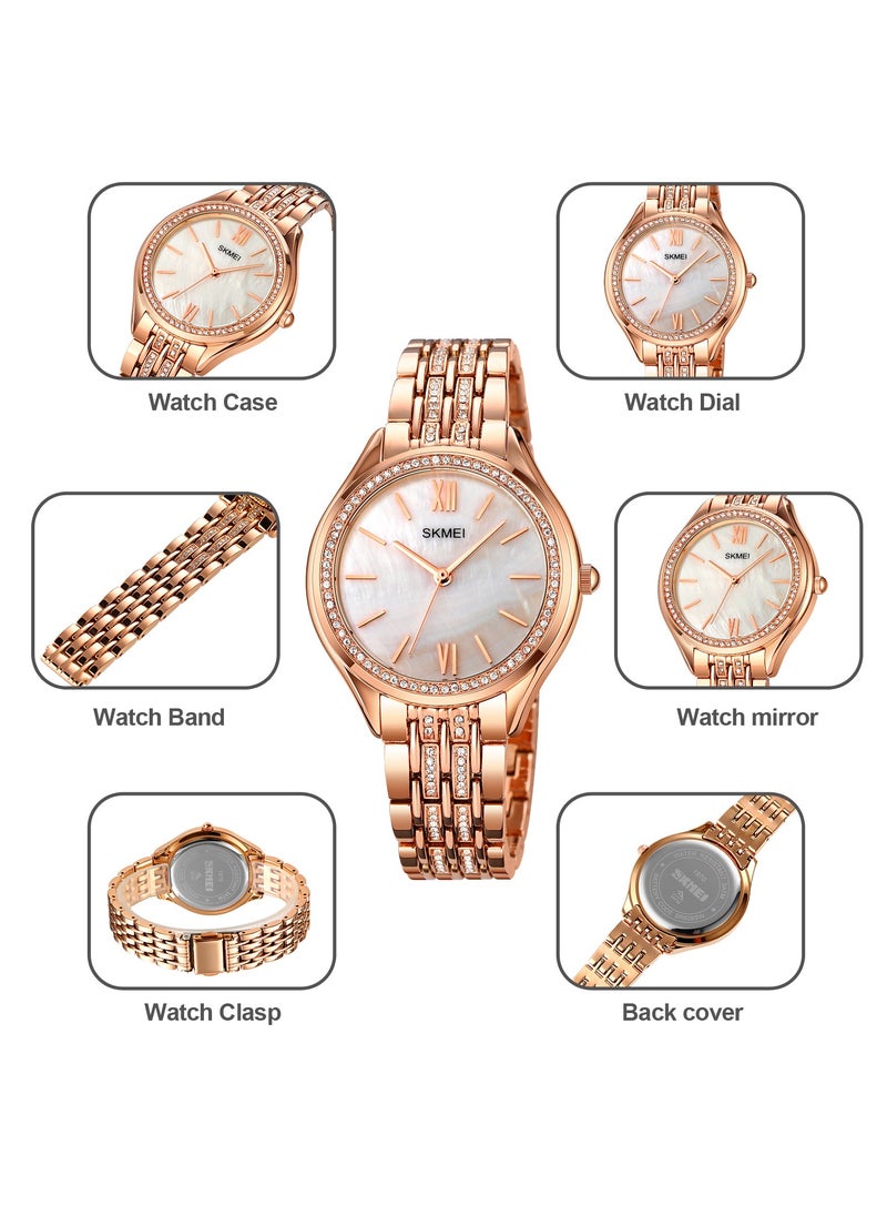 Stainless Steel Quartz Wrist Watch For Women 1970 Rose Gold - pzsku/ZE06C229CFA5A0E845E4EZ/45/_/1734497683/80f91ed7-6738-4b0b-82bc-8a17f9462349