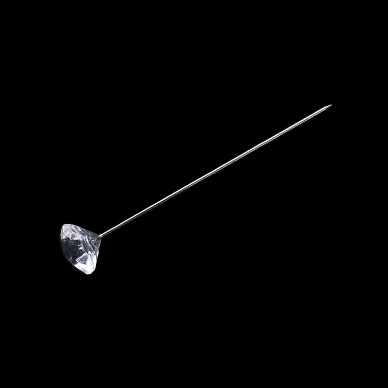 Diamond Positioning Needle, Hand Sewing Patchwork Fixed Pearlescent Needle, Clothing Positioning Needle, Transparent Canned Boxed Needle - Image 3