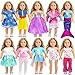 WONDOLL 18inch Doll Clothes and Accessories 10 Sets Compatible with 18inchDolls Outfits Christmas Birthday Gift for Little Girls - Image 2