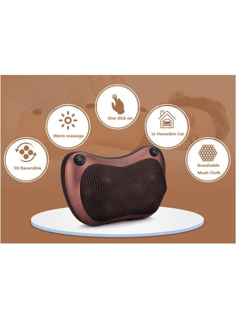 إلترازون Neck Massager, Multi-function massage machine, shoulder/back/head massage pillow, with kneading for office worker, relief muscle, relieve pain - Image 3