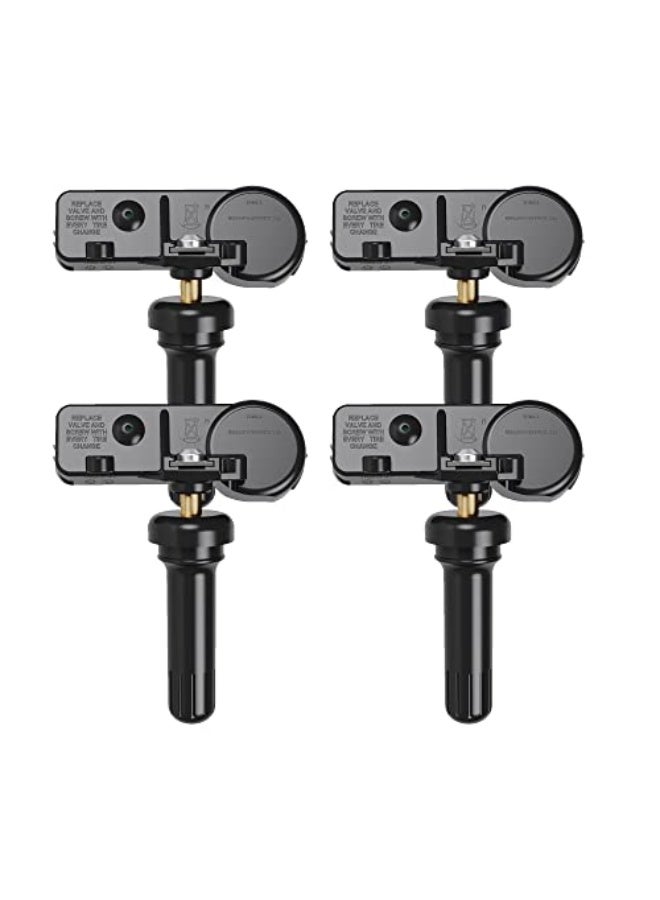 Jsueng TPMS Sensor 13586335 GM Tire Pressure Monitoring System Sensor 315MHZ Compatible with Buick Cadillac Chevy GMC Pontiac Saturn Set of Four (4) - Image 1
