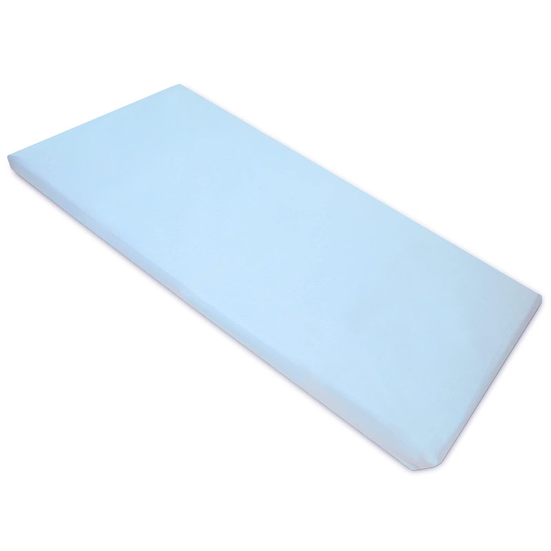 American Baby Company American Baby Company Fitted Nap Mat Sheet with Elastic Corners 24 x 48 x 4 Soft Breathable Microfiber Rest Mat Sheet or Nap Mat Cover for Daycare Kindergarten Preschool Blue 