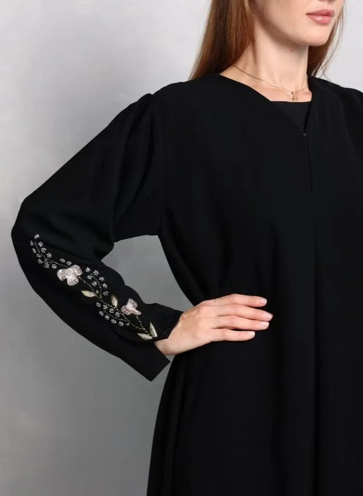 Nikias  Nikias Breathable soft fabric with elegant handwork on sleves for Women | Best Price UAE