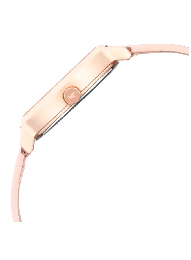 Fastrack Women's Analog Rose Gold Dial and Strap Watch - 6260WL02 - Image 4